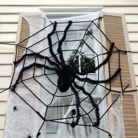 Halloween Giant Spider Web Decoration thumbnail 2