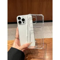 Transparent Card Holder iPhone Case thumbnail 2