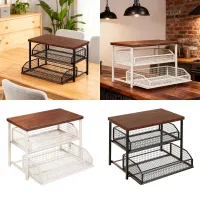 2-Tier Coffee Organizer Station thumbnail 1