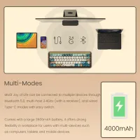 Akko MU01 Wooden Mechanical Keyboard thumbnail 5