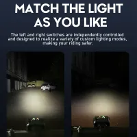 Q6 Rechargeable Bike Light Set thumbnail 4
