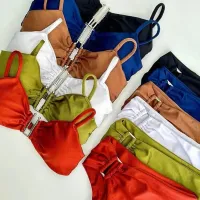 Sexy Bandeau Push-Up Bikini Set thumbnail 6