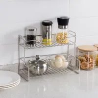 Stainless Steel Storage Rack Organizer thumbnail 3