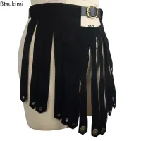 Roman Gladiator PU Leather Battle Belt Skirt thumbnail 2