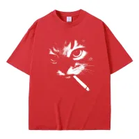 Smoking Cat Meme Vintage T-Shirt thumbnail 6