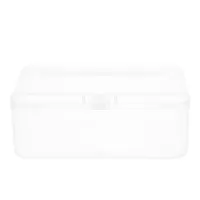 Clear Stackable Storage Bin thumbnail 5