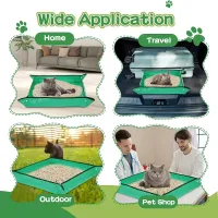 Portable Foldable Travel Cat Litter Box thumbnail 6