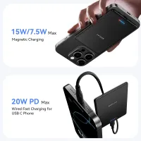 KUULAA Magnetic Wireless Power Bank 5000mAh thumbnail 4