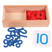 Wooden Montessori Math Counting Game Toy thumbnail 4