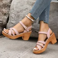 Summer Platform Ankle Strap Sandals thumbnail 6