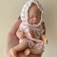 Mini Silicone Reborn Baby Doll thumbnail 2
