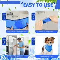 Summer Cooling Ice Collar for Pets thumbnail 4