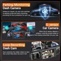4 Channel WiFi Dashcam with Night Vision thumbnail 6