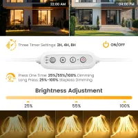 LED COB Neon Strip Light Kit 220V thumbnail 4
