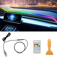 RGB LED Car Ambient Light Strips thumbnail 1