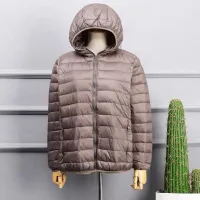 Women's White Duck Down Puffer Jacket thumbnail 3
