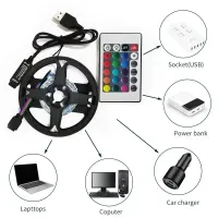 RGB LED Strip Light with Remote Control thumbnail 5