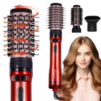 3-Head Hot Air Brush Hair Styler thumbnail 1