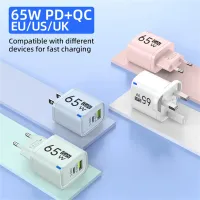 65W GaN Dual Port USB-C Fast Charger thumbnail 2