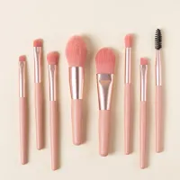 8-Piece Mini Makeup Brush Set thumbnail 4