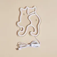 Cat LED Neon Sign Night Light thumbnail 5
