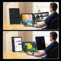 USB C Dual Portable Monitor for Laptops thumbnail 2