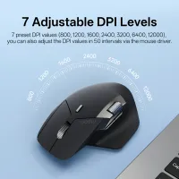 Rapoo MT760PRO Multi-Device Wireless Mouse thumbnail 3