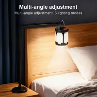 Solar Camping Lantern with USB thumbnail 1