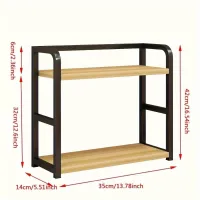 2-Tier Countertop Organizer Rack thumbnail 6