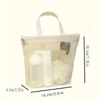 Mesh Waterproof Travel Toiletry Bag thumbnail 3