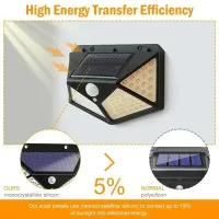 Solar Motion Sensor Wall Light thumbnail 2