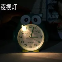 Cartoon Owl Alarm Clock with Night Light thumbnail 6