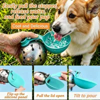 Portable Dog Water Bottle with Bowl thumbnail 2
