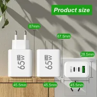 65W GaN 3-Port USB-C Charger thumbnail 3