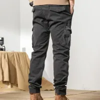 Winter Fleece-Lined Cargo Joggers thumbnail 6