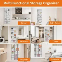 35-Pocket Over Door Shoe Organizer thumbnail 5