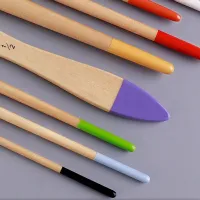 9-Pc Nylon Hair Brush Art Set thumbnail 4