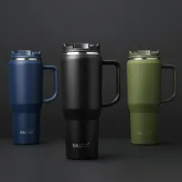 40 oz Insulated Tumbler with Handle thumbnail 5
