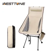 Westtune Folding Camping Chair with Headrest thumbnail 1