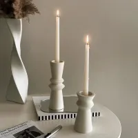 Nordic Ceramic Candle Holders thumbnail 2