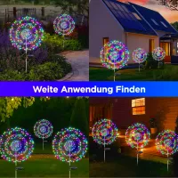 Solar Dandelion Firework LED Light thumbnail 6