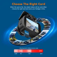Soam Dual 4K Dash Cam with GPS & WiFi thumbnail 6
