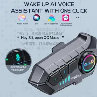 KEBIDUMEI Motorcycle Intercom Headset thumbnail 4