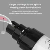 USB Electric Pet Nail Grinder thumbnail 3