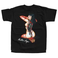 Футболка Betty Page Vintage из хлопка thumbnail 1
