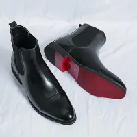 Men's Red Sole Chelsea Boots thumbnail 1