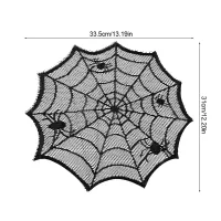 Spider Web Halloween Placemats Set thumbnail 4