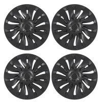 Tesla Model Y 19" Matte Black Hub Caps thumbnail 5