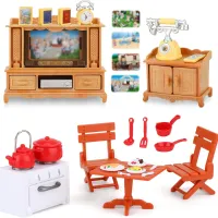 Mini Dollhouse Furniture Set - Forest Family thumbnail 2