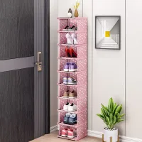 10 Tier Vertical Shoe Shelf thumbnail 2